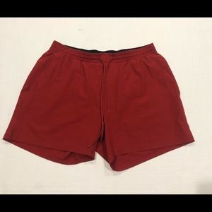 (EXCELLENT CONDITION) Red Lululemon Shorts